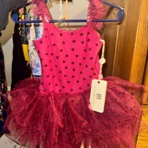 Bums&Roses Heart Tutu Dress